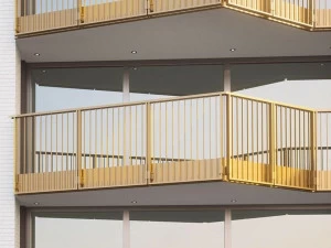 FARAONE Алюминиевый парапет с алюминиевыми решетками Olimpia