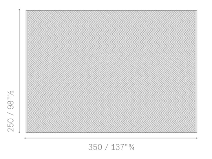 Шелковый прямоугольный ковер ручной работы Poltrona Frau коллекция-мебель и аксессуары ARCH-00056581 - Вид №4