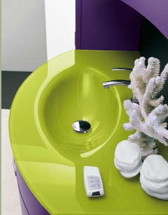 CL78 CALLA Комплект мебели для ванной комнаты 130 см ARDECO Ardeco S. R. L 42409 - Вид №4