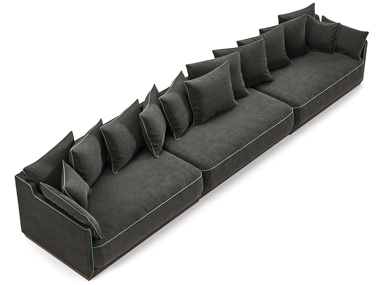 Д462 Ш94 В92 The IDEA Диван SOHO 823/821/824  - Вид №1