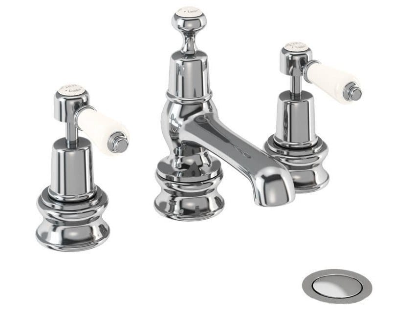 Смеситель для раковины с 3 отверстиями Burlington KENSINGTON REGENT ARCH-00082332 - Вид №2