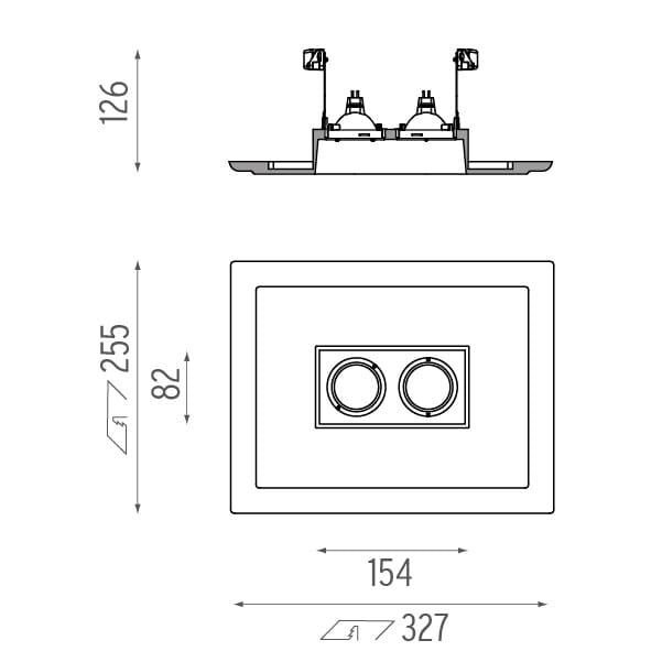 Несколько галогенных встраиваемых светильников Flos Soft Collection-In ARCH-00109832 - Вид №2