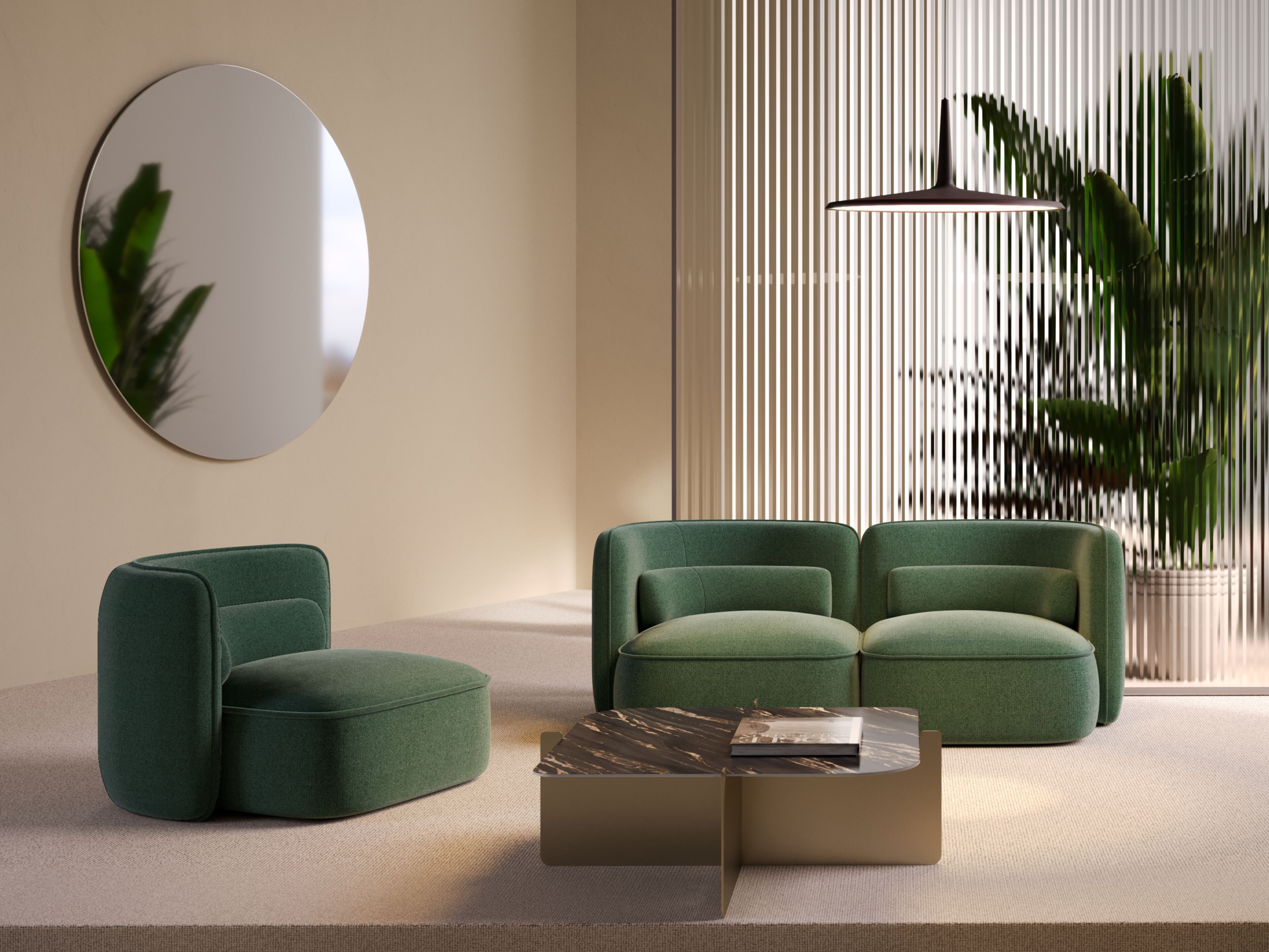 Диван с секционными и модульными элементами Innova Imbottiti Бриз ARCH-00141401 - Вид №2