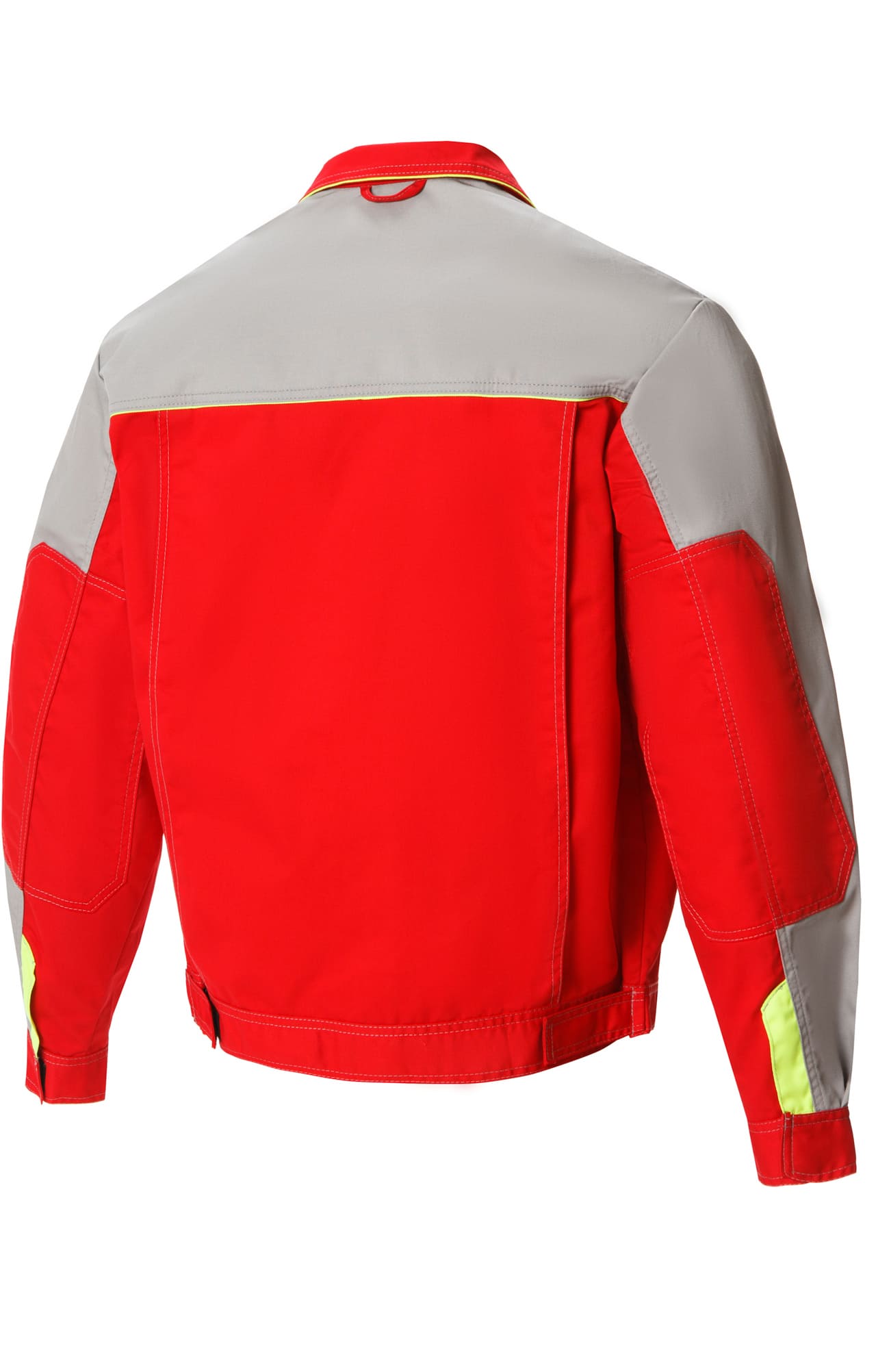 65320 Костюм "Профессионал-2" красный-светло-серый  Летняя спецодежда  размер 60-62/170-176  - Вид №3