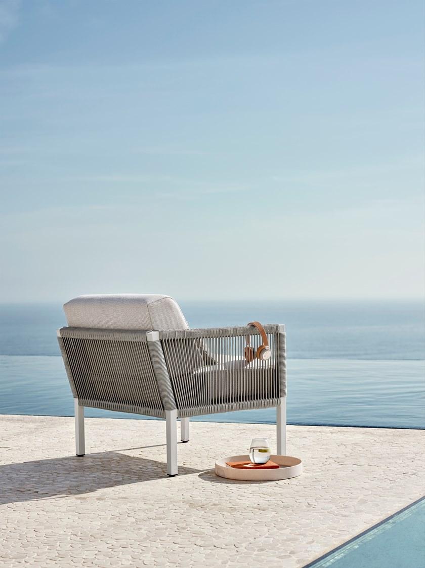 solpuri Садовое кресло из ткани с подлокотниками Club sun-id-1449564 - Вид №4