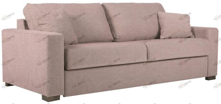 Sits Мягкий 3-местный диван-кровать из ткани Lukas sun-id-1348286