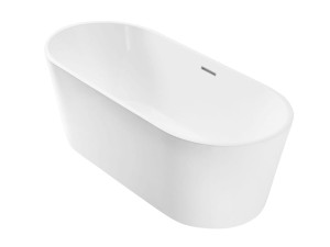 Керамическая овальная ванна для ванной комнаты
