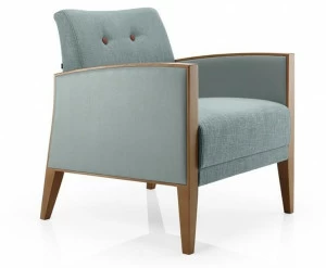 JMS Кресло из мягкой ткани с подлокотниками Cassis M285 rb