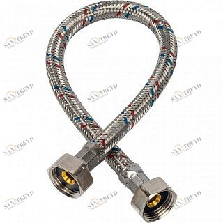 Гибкая подводка для воды ВР 1/2 х ВР 1/2 STOUT - 500 мм SHF0116081515