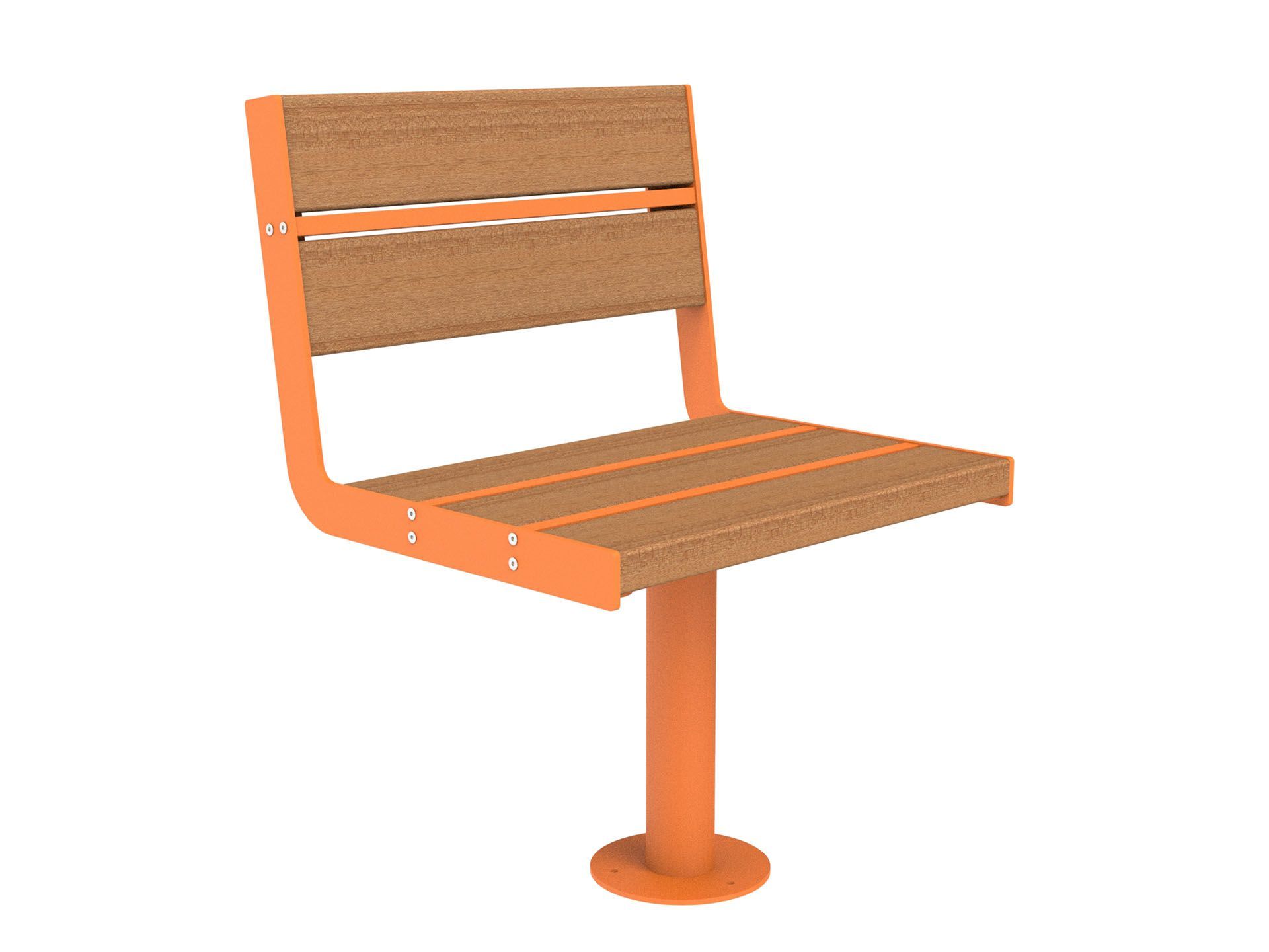 Скамья из окуме со спинкой Lazzari Joy ARCH-00059509