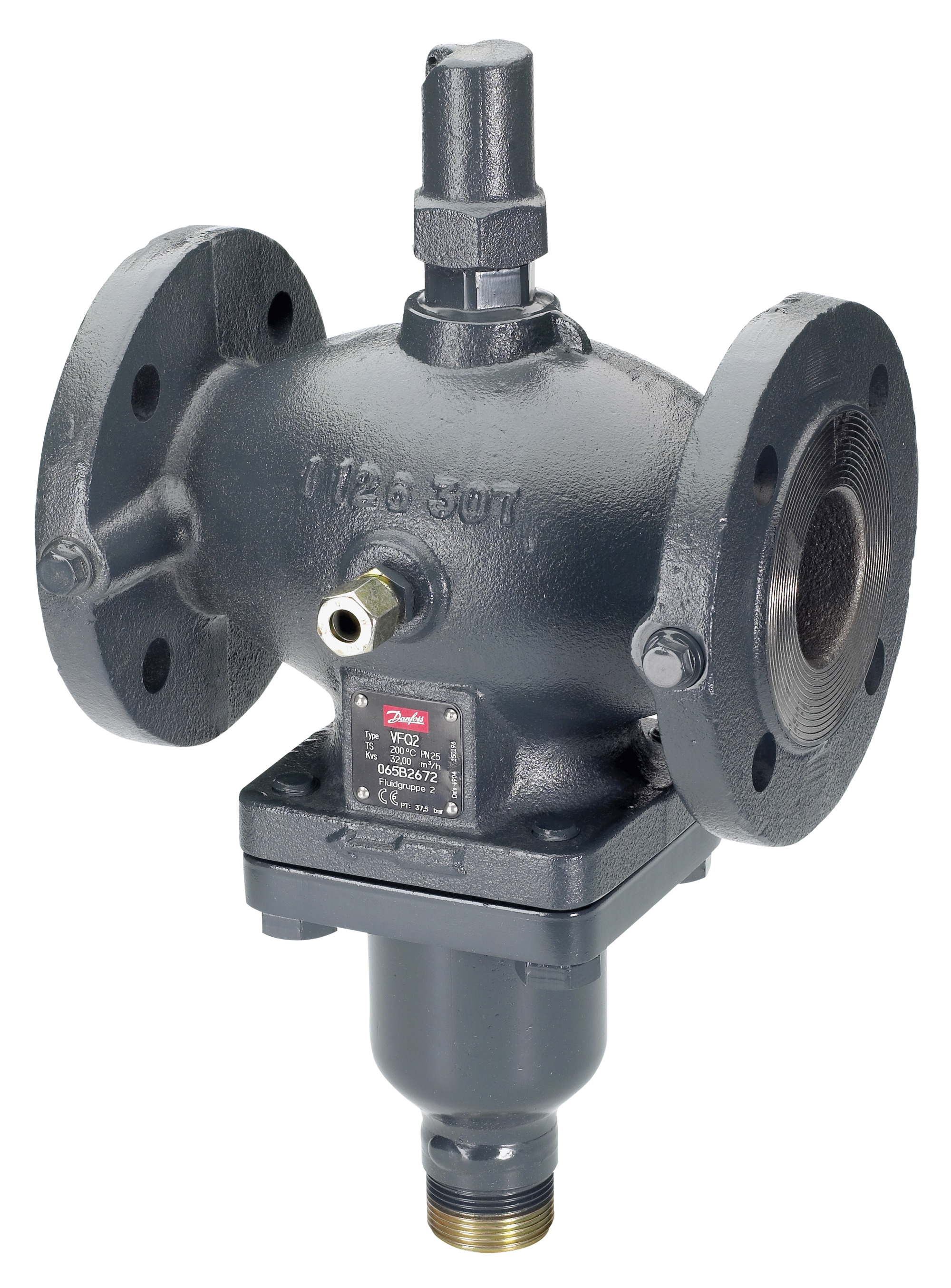 Danfoss Клапан VFQ 2 Кл. рег. универс. VFQ2 PN40 40/20 фл. 065B2681  - Вид №16