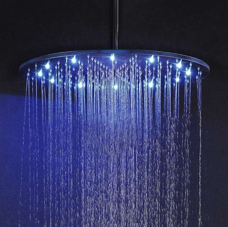 Светодиодная потолочная круглая душевая головка Fontana Showers AcquaVita ARCH-00015808 - Вид №2