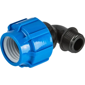 Отвод комбинированный 90° ПНД ТПК-Аква 1"x40 мм НР 82382613 STLM-2168848