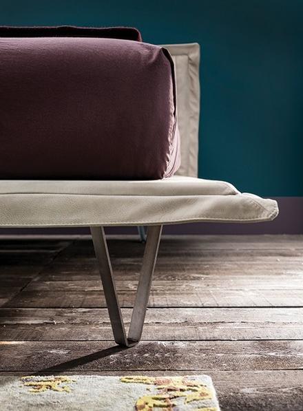 Dall'Agnese Двуспальная кровать в коже sun-id-1353840 - Вид №1