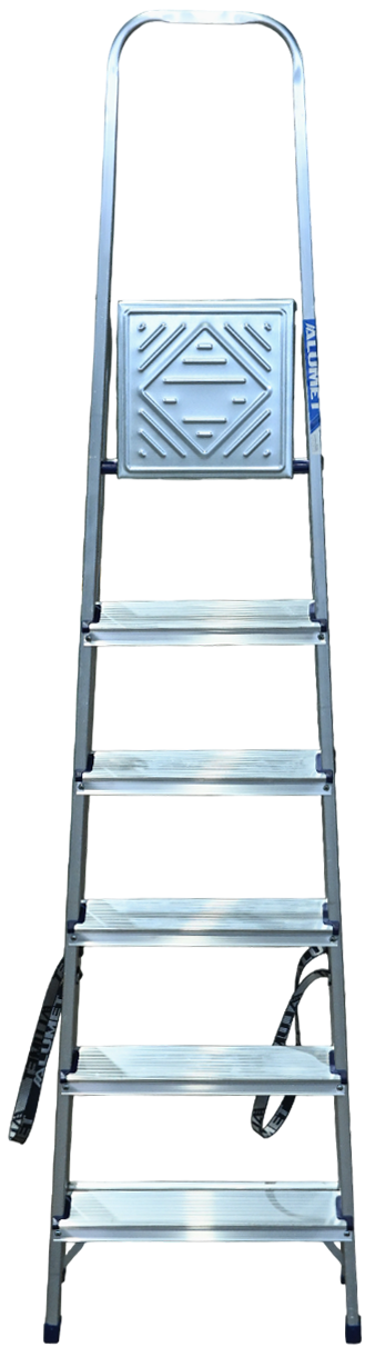 Стремянка алюминиевая 6 ст ALUMET Ам706 - Вид №5