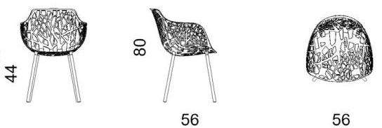 FAST Садовый стул с подлокотниками Forest 6500 - Вид №8