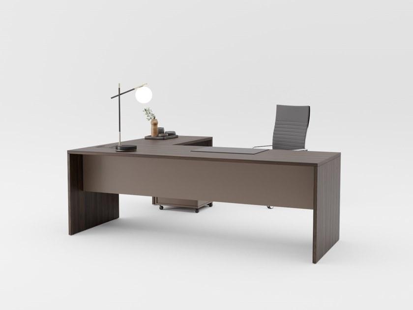 PROF Рабочий стол из дерева с ящиками sun-id-1385859 - Вид №2