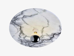 Потолочный светильник ручной работы из каррарского мрамора