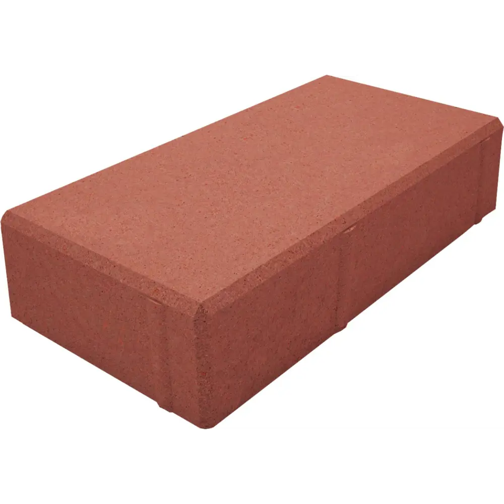 Плитка тротуарная Призма 200x100x50 мм цвет терракотовый 83111599 STLM-2158889 Santreyd 