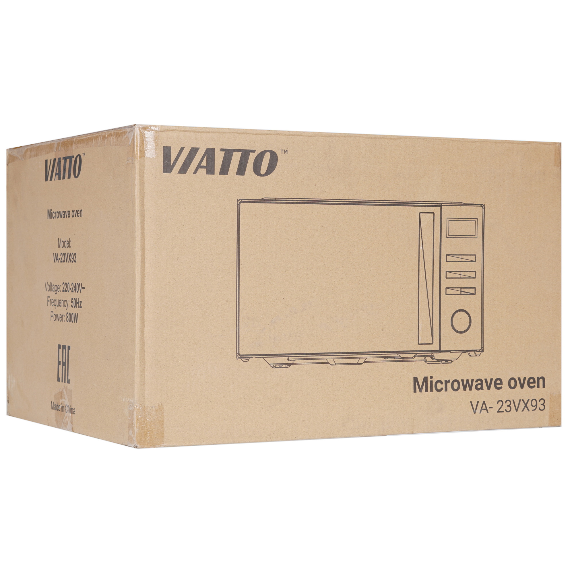 9099356 Микроволновая печь VIATTO VA‑23VX93 черный STDN-0029892 - Вид №9