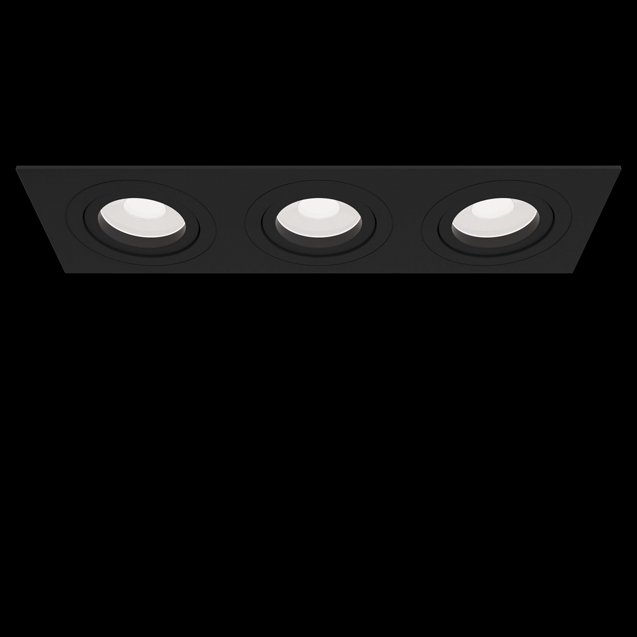 Встраиваемый спот черный Technical Atom DL024-03B TECHNICAL DOWNLIGHT 00-3957183 Черный  - Вид №1