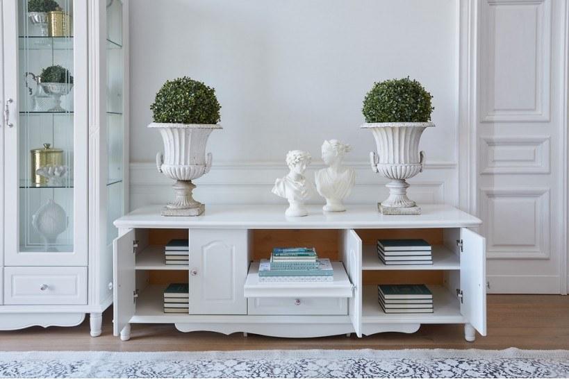 Arrediorg.it® Деревянная тумба под ТВ с распашными дверцами Princess 861 tv cabinet - Вид №4