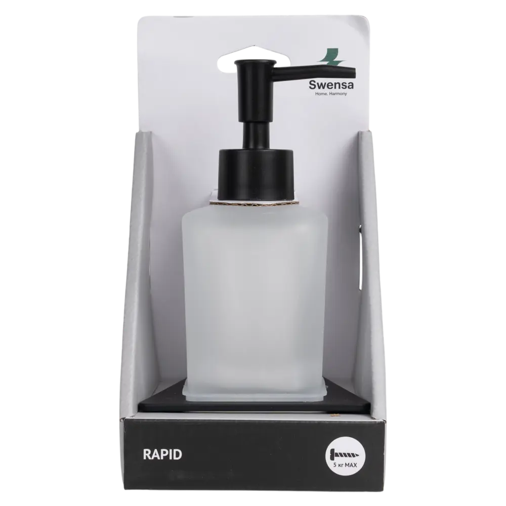 Дозатор для жидкого мыла SWENSA Rapid - экономный и стильный 89368740 STLM-1570440 - Вид №2