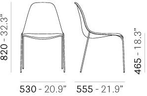 Pedrali Стул из поликарбоната Day dream sun-id-1515245 - Вид №10