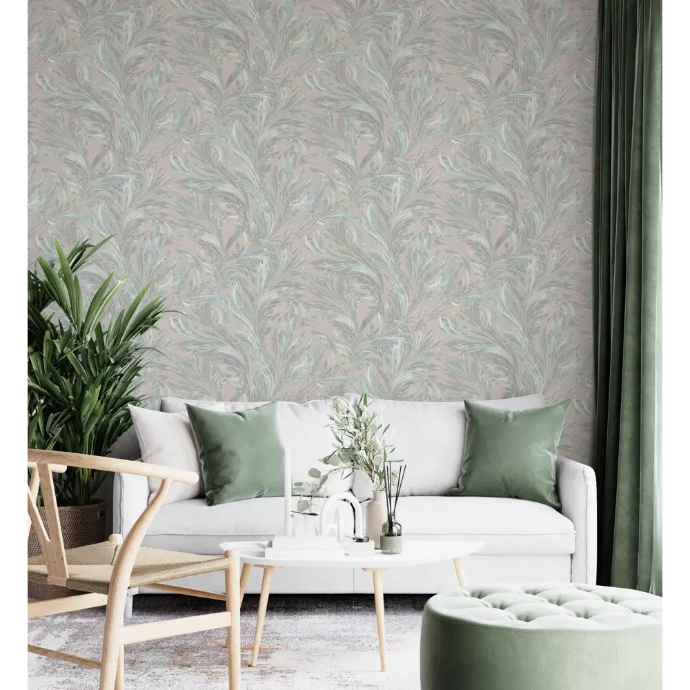 Обои флизелиновые Anturage Livadia голубые 1.06 м AN8957-25 STLM-2084738 - Вид №1