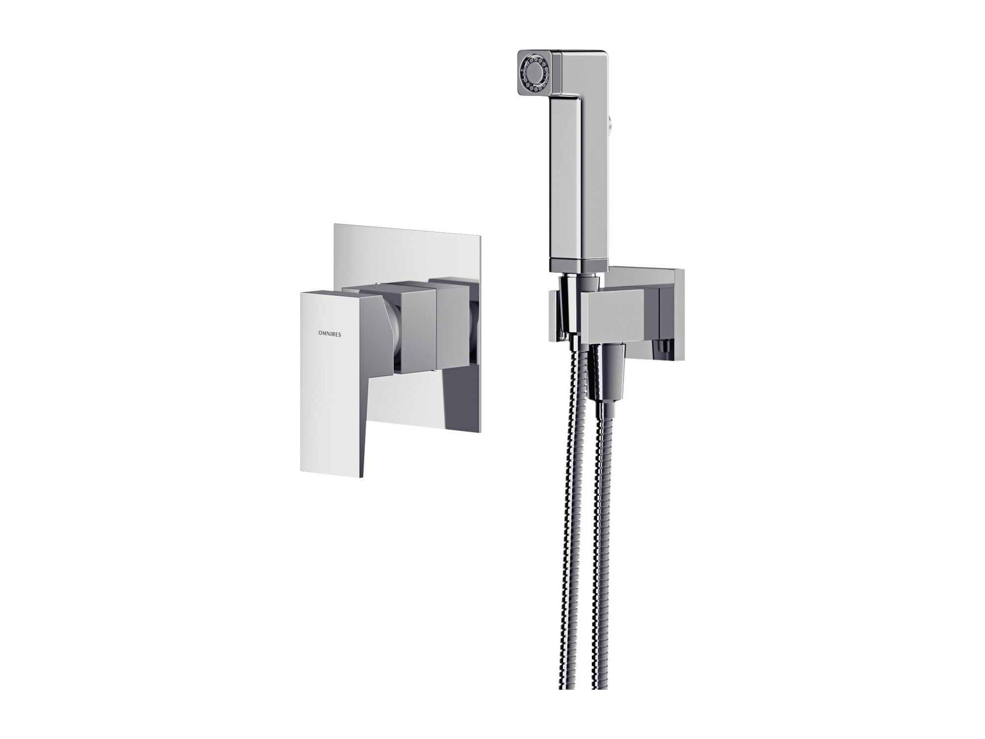 Настенный смеситель для биде с ручным душем OMNIRES Fresh ARCH-00097521 - Вид №1