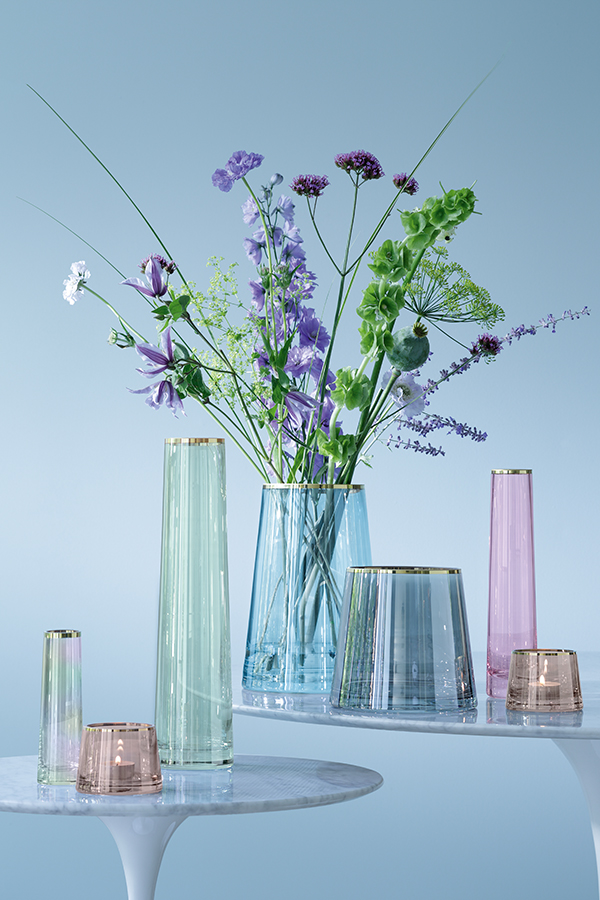 Ваза Sorbet 28 см розовая LSA International G143528206 - Вид №1