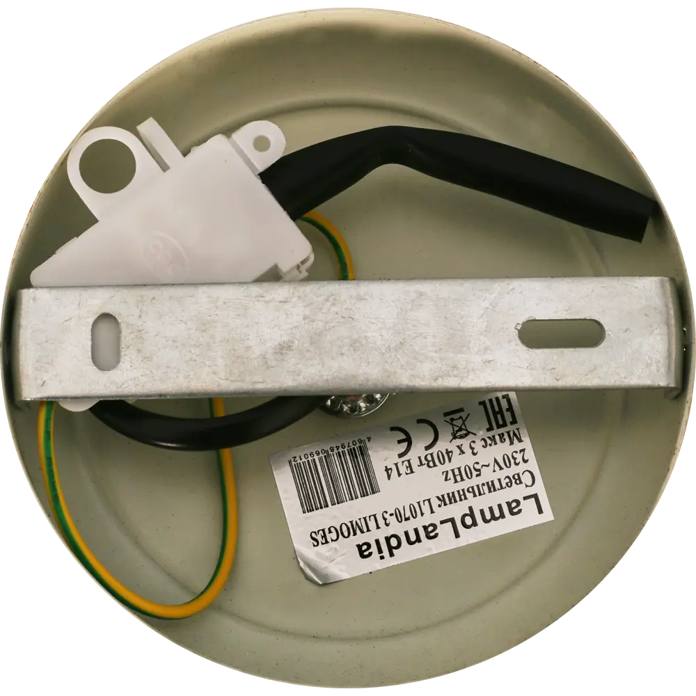 Люстра Limoges 3xЕ14x40 Вт LAMPLANDIA STLM-2145758 - Вид №6