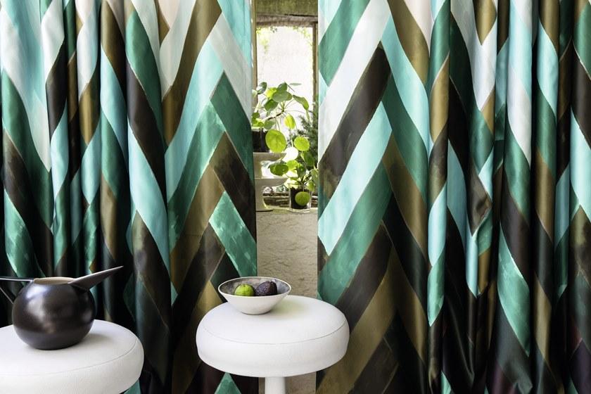 Élitis Моющаяся ткань Trevira® CS с графическими мотивами для штор sun-id-1438405 - Вид №3