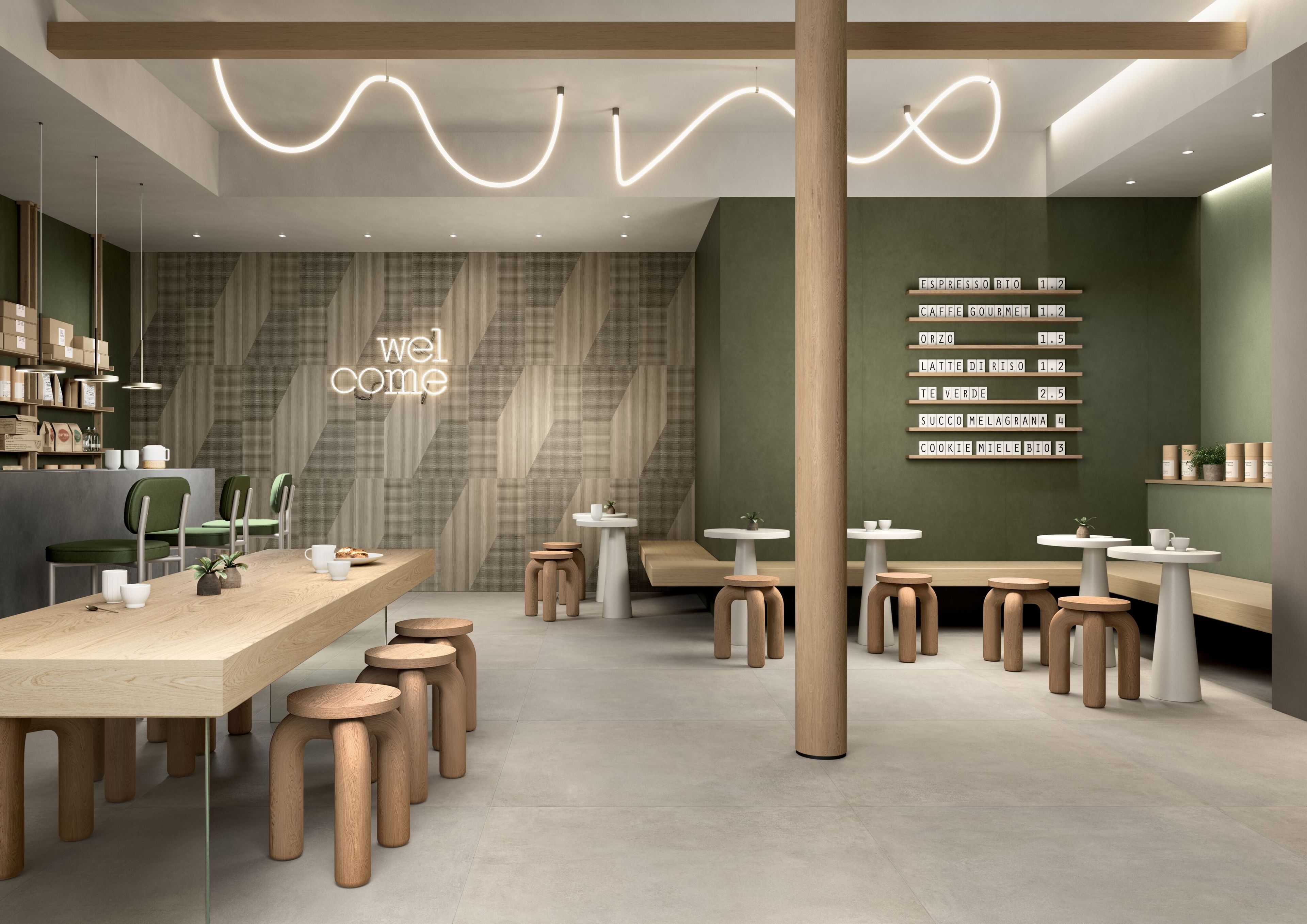 Облицовка керамогранита для интерьера LEA CERAMICHE знаки на пигментах ARCH-00124722 - Вид №11