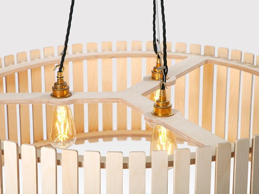 Liqui Contracts Подвесной светильник из фанеры Brixham sun-id-1447156 - Вид №2