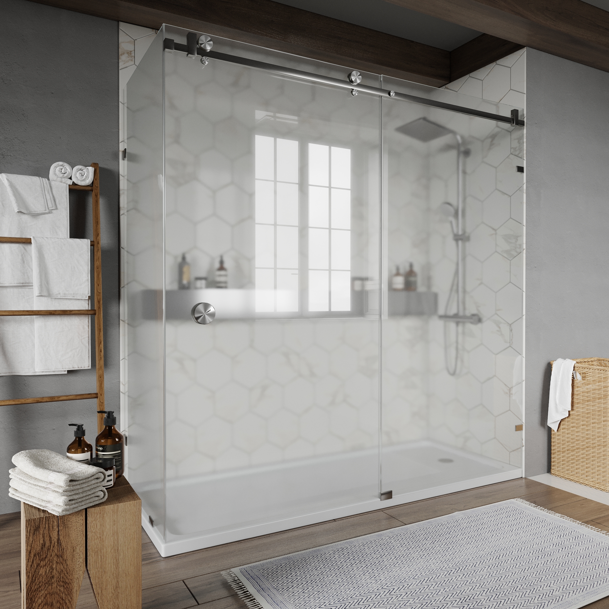 Santreyd Боковая панель для ванны тонированная 195x90 см 82301613