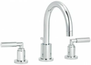 rvb Смеситель для раковины на 3 отверстия Cliff 4091.--.45