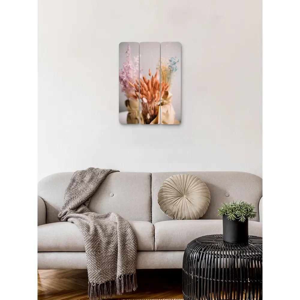 Картина на МДФ Сухоцветы 30x40 см 85336839 STLM-2031936 POSTERMARKET  - Вид №5