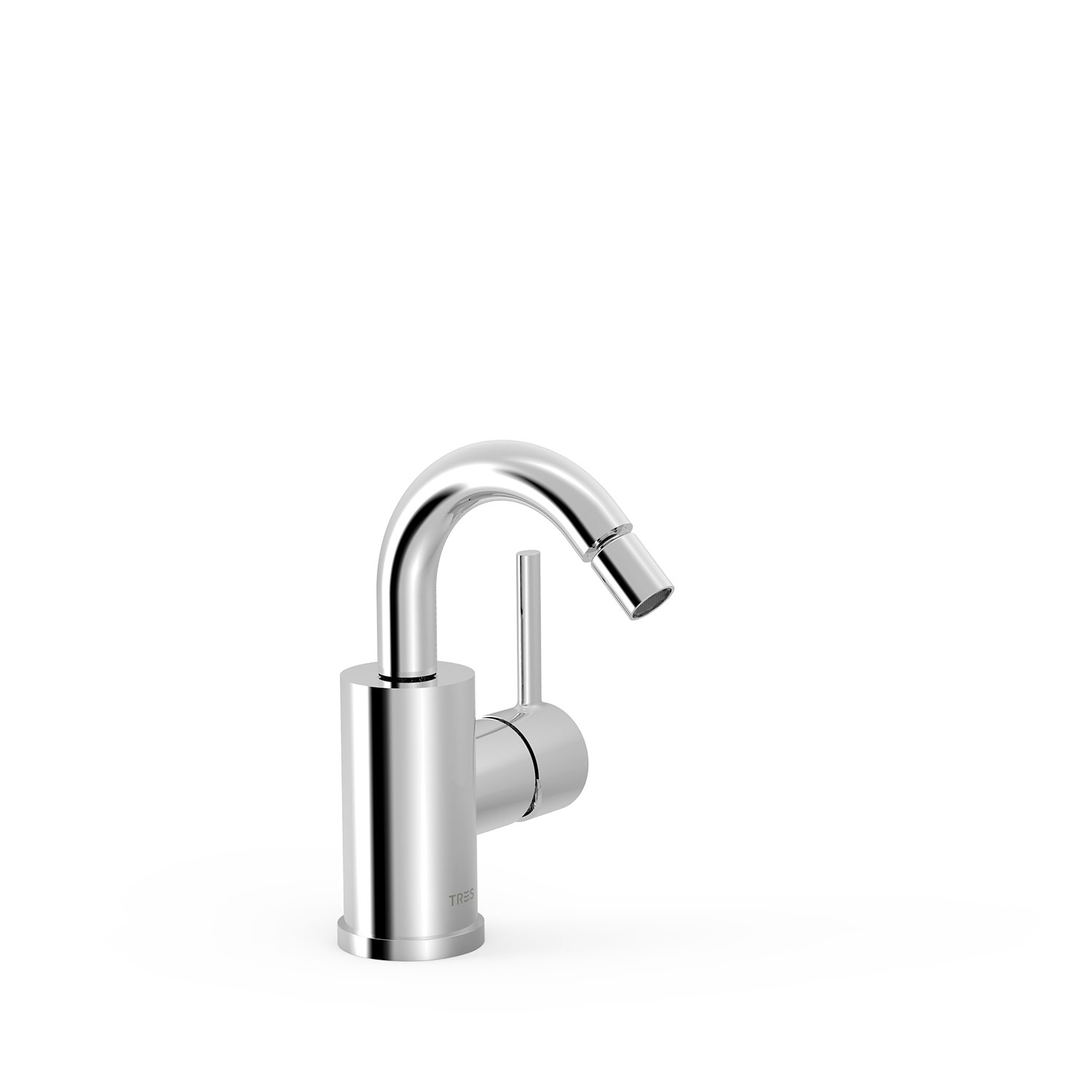 Смеситель для биде LEX-ALP с одной ручкой и боковой ручкой-20322401 TRES