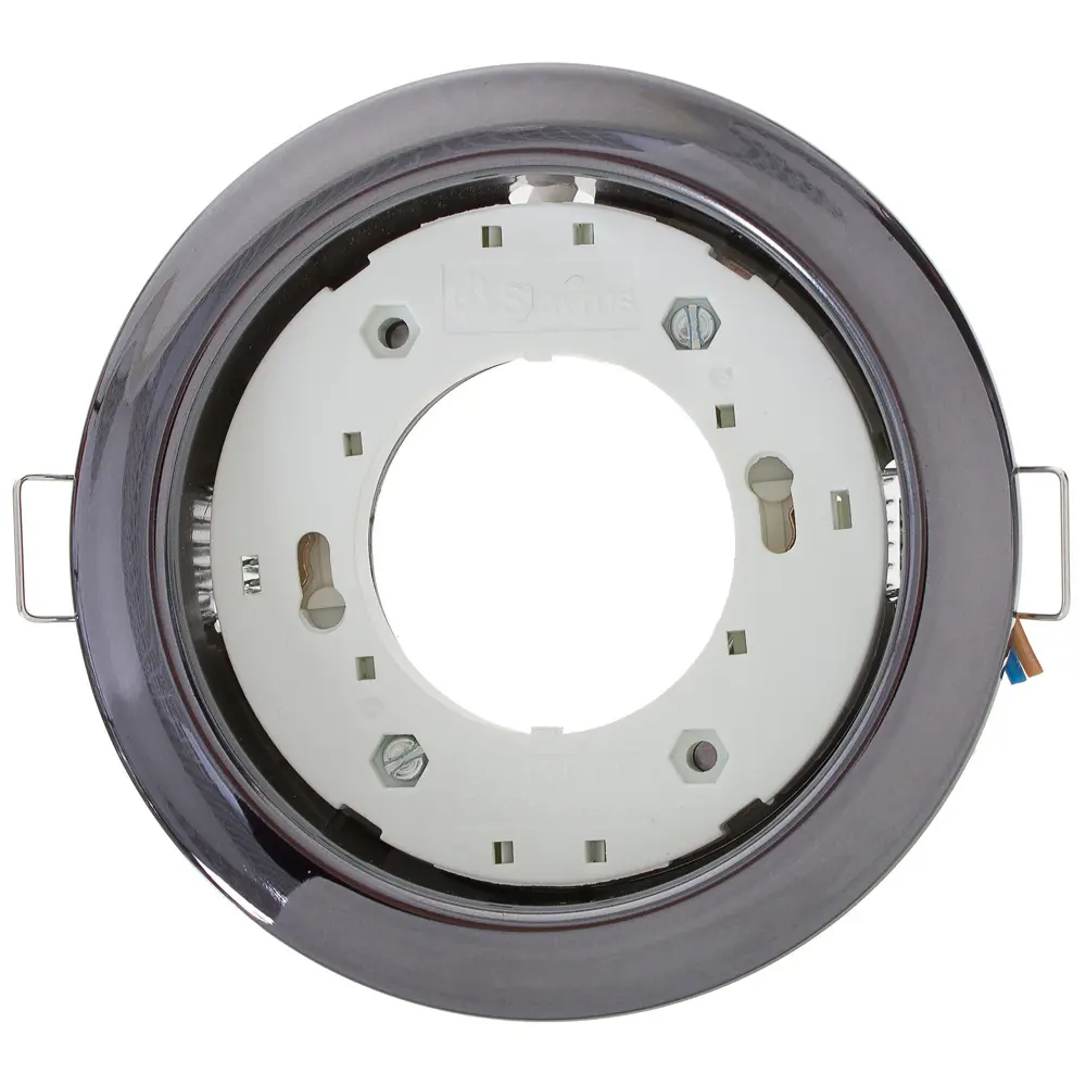 Светильник встраиваемый R75 GХ53 13 Вт цвет черный хром СВЕТКОМПЛЕКТ STLM-2092881 - Вид №2