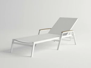 10Deka Шезлонг из алюминия с откидной спинкой Amelia