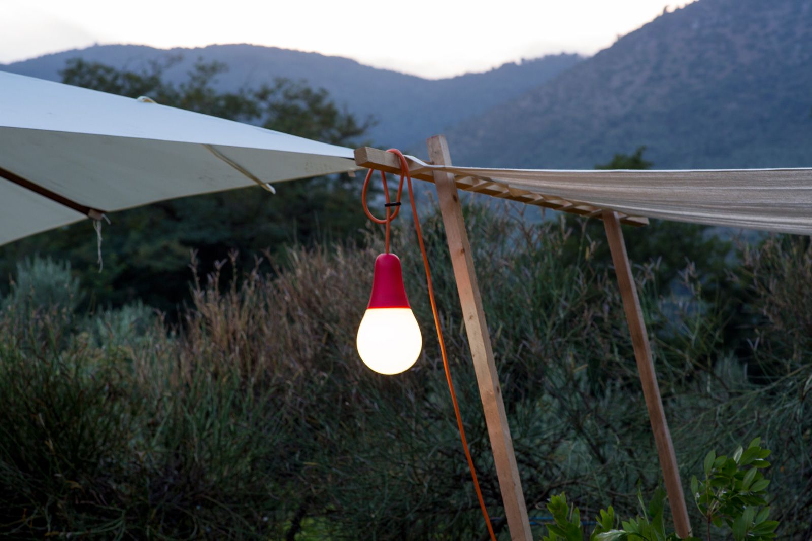 Открытый подвесной светильник из полиэтилена Martinelli Luce CIULIFRULI ARCH-00023253 - Вид №3