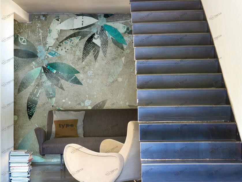 Wall&decò Обои с цветочными мотивами Contemporary wallpaper 2013 sun-id-1355175