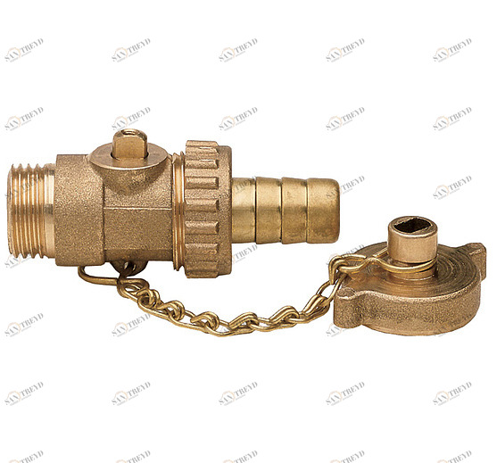 Кран 1/2 с патр. и загл. лат. мод. 139 ITAP 1811053