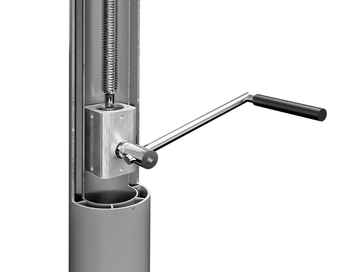 Зонт с телескопическим центральным полюсом Ombrellificio Poggesi MAGNUM ARCH-00058265 - Вид №12