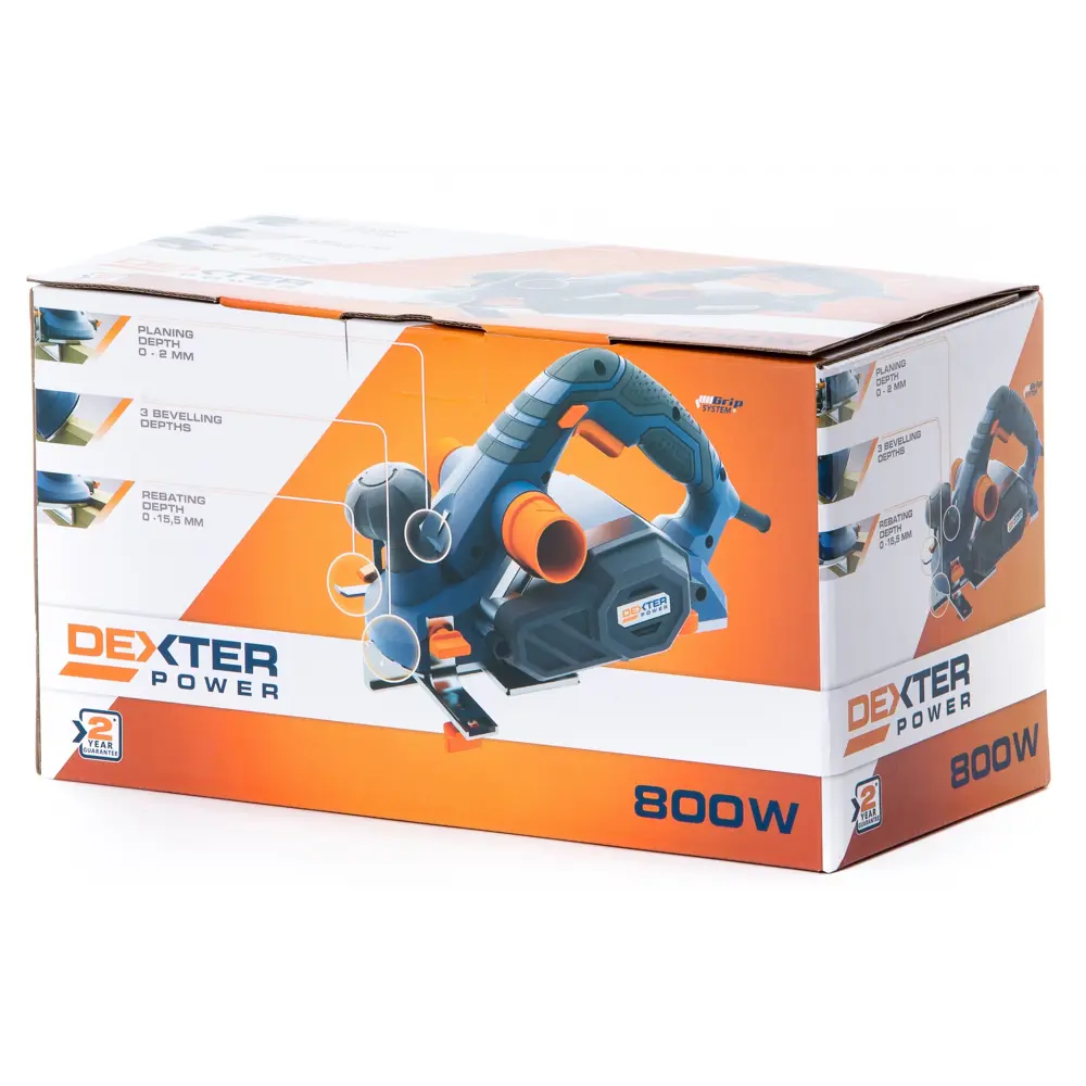 Рубанок электрический Dexter Power M1B-YH10-82X2, 800 Вт 18056993 STLM-2102523  - Вид №6