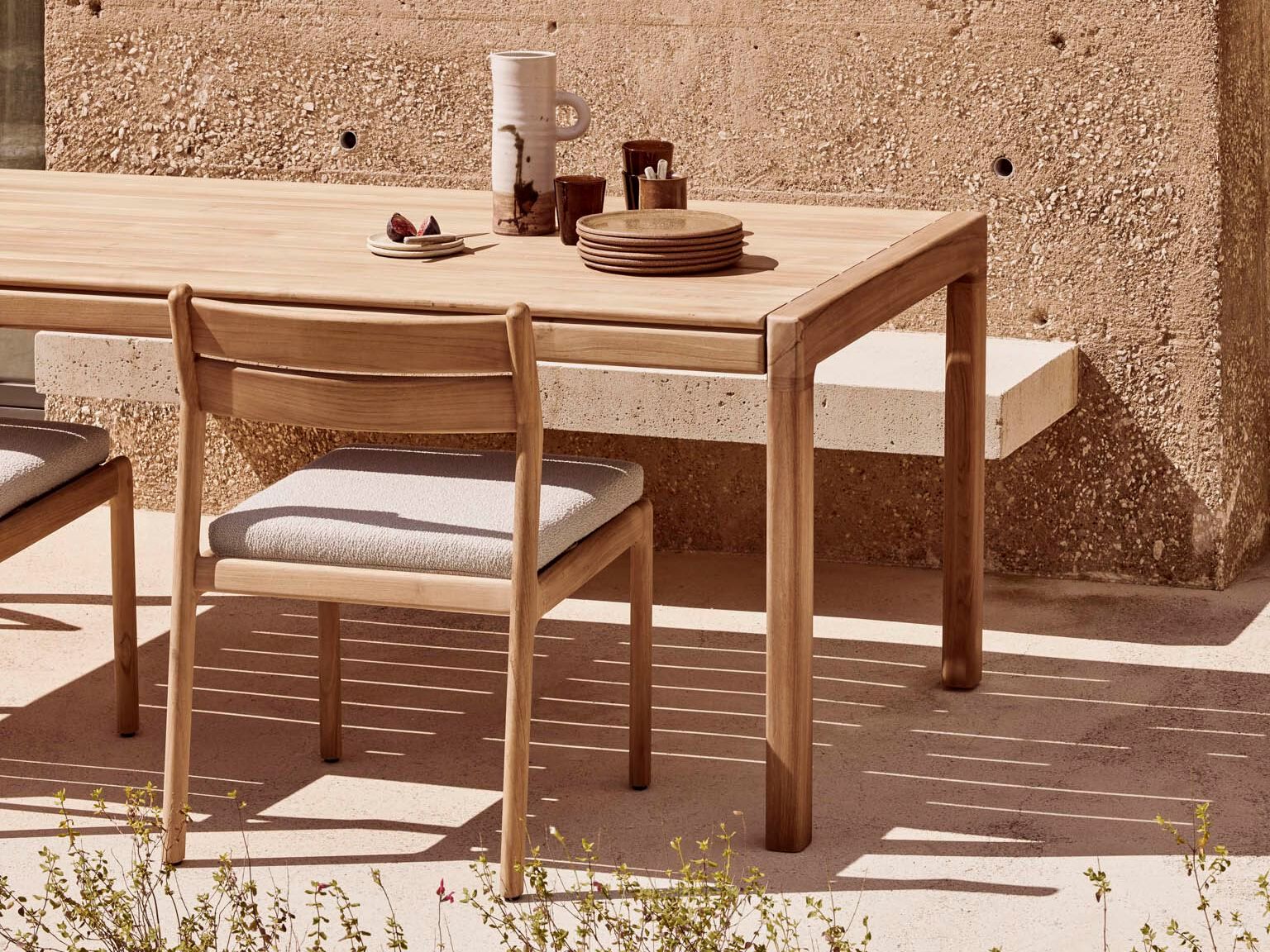 Садовое кресло из тикового дерева со встроенной подушкой Ethnicraft Джек ARCH-00140211 - Вид №5