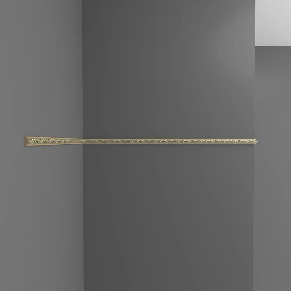 Молдинг настенный полистирол Decomaster 130-59 серебристый 80х15х2000 мм STLM-2180982 - Вид №5