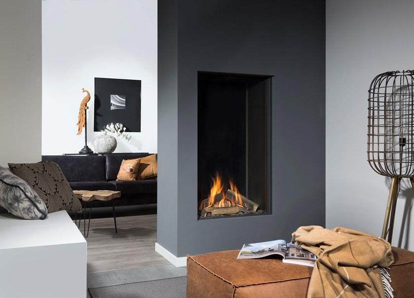 Element4 Газовый камин из стали с панорамным остеклением sun-id-1457500 - Вид №2