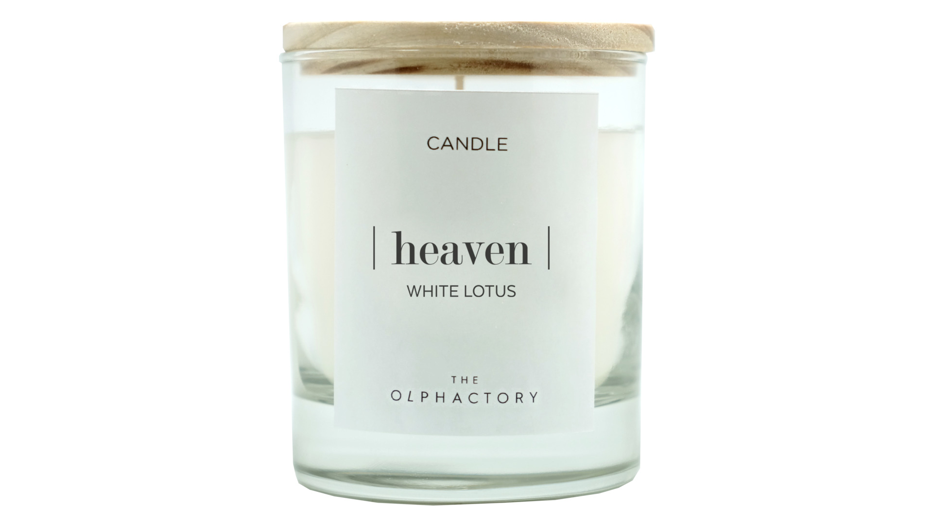 10656784 Ambientair Свеча ароматическая The Olphactory HEAVEN Белый лотос 40 ч Воск - Вид №1